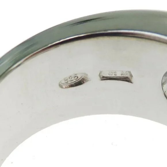 Gucci US Size 4 Silver 925 Ring Silver - Picture 8 of 10